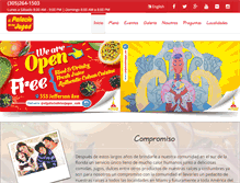 Tablet Screenshot of elpalaciodelosjugos.com